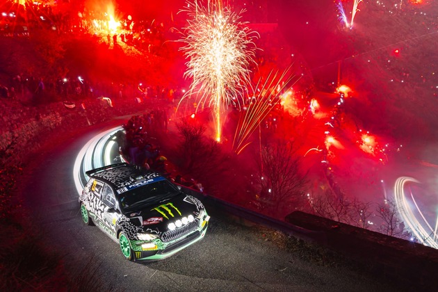 Rallye Monte Carlo: Beim ersten Einsatz mit Škoda liefert Pepe López packenden Kampf um den WRC2-Sieg