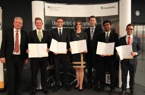 DRIVE-E: DRIVE-E-Studienpreise verliehen: Wissenschaftliche Arbeiten zum elektrischen Antriebsstrang überzeugten (FOTO)