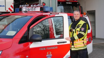 Freiwillige Feuerwehr Celle: FW Celle: Arne Rehkopf ist neuer stellvertretender Ortsbrandmeister der Ortsfeuerwehr Celle-Hauptwache