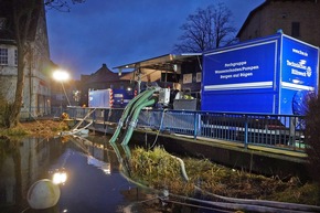 THW HH MV SH: THW-Hochleistungspumpen im Dauereinsatz