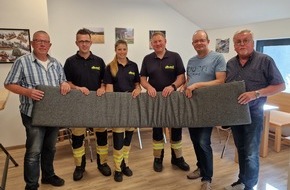 Feuerwehr Xanten: FW Xanten: Förderverein unterstützt die Einheit Lüttingen